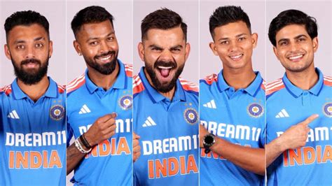 IND vs ENG: BCCI unveils Team India's new tri-coloured themed jersey ...