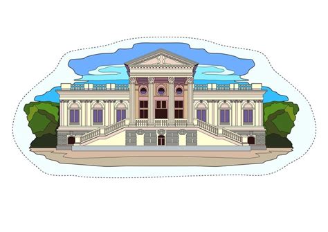 Architecture style object | Premium Vector