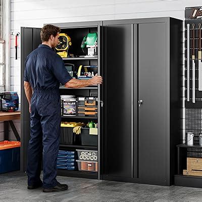 Letaya Metal Storage Cabinets with Lock Doors,Tall India | Ubuy