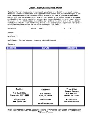 Dispute Letter - Fill Online, Printable, Fillable, Blank | pdfFiller