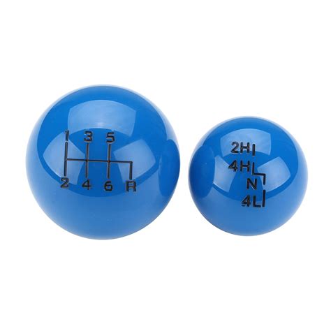 Buy PPJY Gear Ball Car Ball Style 6 Speed Transfer Case Gear Shift Knob ...