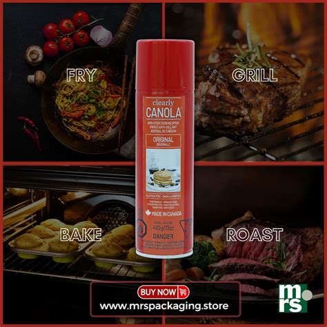 Clearly Canola Non-Stick Cooking Spray - MRS Packaging Store