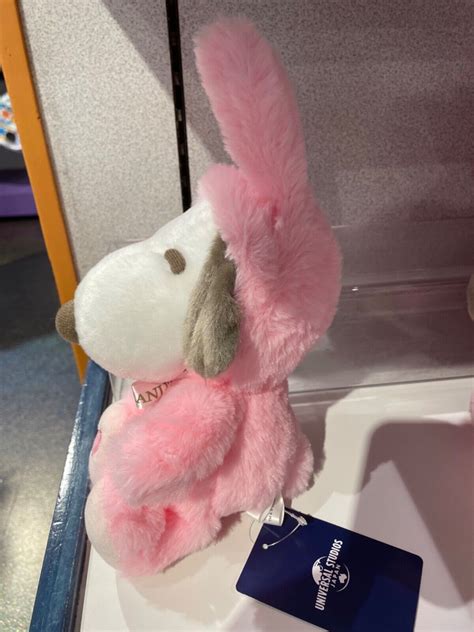 USJ limited Peanuts Snoopy plush Bunny pink rabbit India | Ubuy