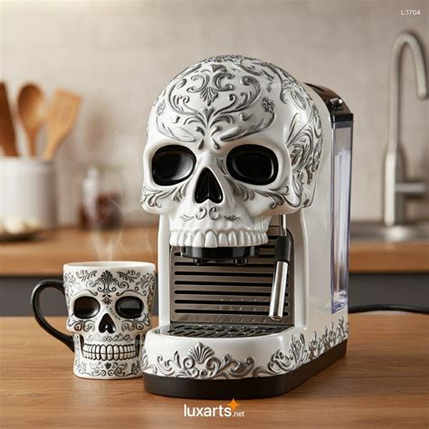 Skull Coffee Makers: Unique, Gothic Coffee Brewing Experience - LuxArts