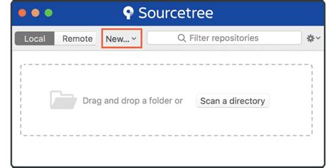 How to Show Local Repository in Source Three-Tab 的图像结果