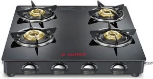 Judge Aura GT 04 JAG 09 Glass Manual Gas Stove Price in India - Buy ...