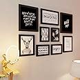 Art Street Motivational Quotes Fremd Posters Simple Life Theme Set of 9 ...