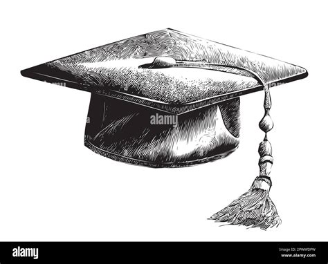 Sketch Of Graduation Cap