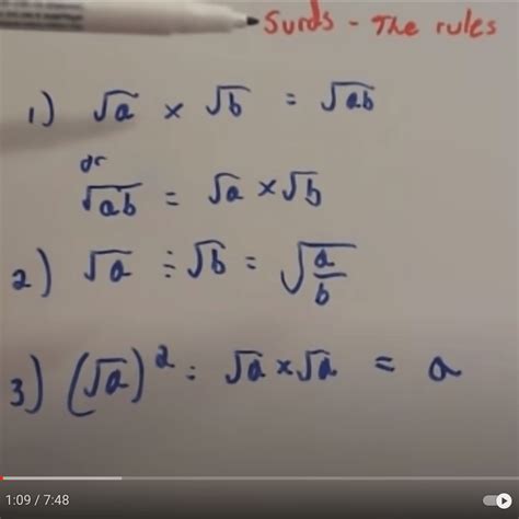 Surds Introduction 的图像结果