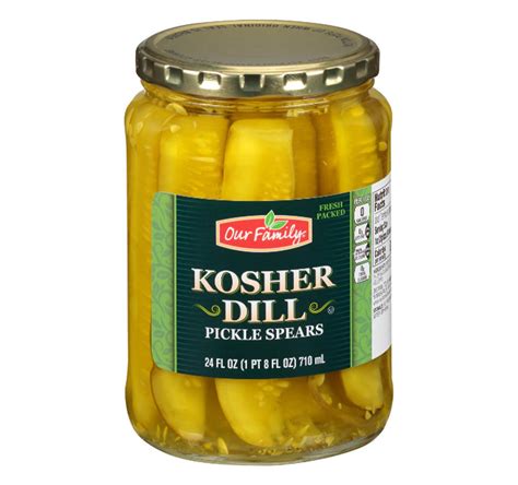 Kosher Dill Pickle Spears 12/24oz