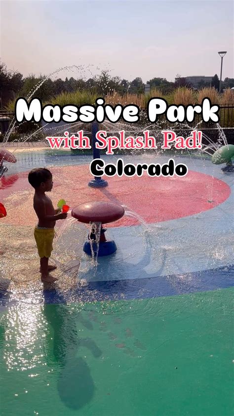 Abbie Dzara | Centennial Center Park 💦 Splash Pad 🛝 Two playgrounds 🕶️ ...