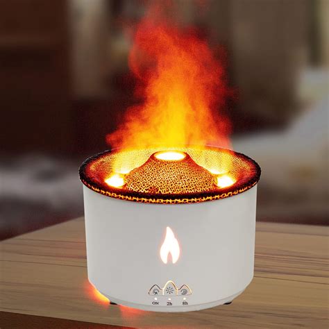 Volcano Humidifier – Jellyfish Mist Flame Essential Oil Diffuser | what ...