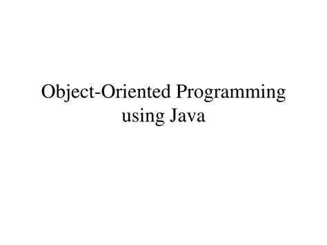 Image result for Methods in Object-Oriented Programming Using Java