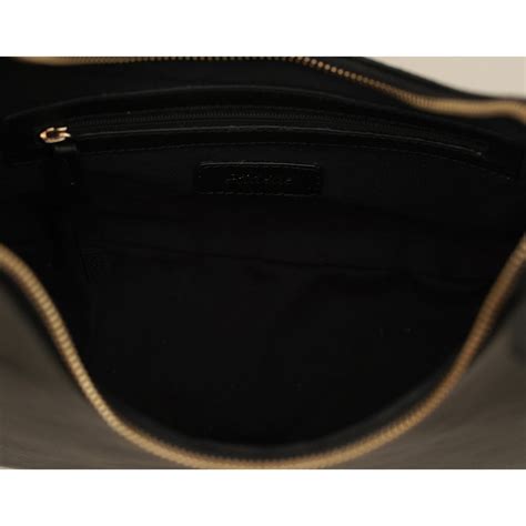 Hidelle Renee Black Sling Bag | Genuine Leather Luxury Handbag