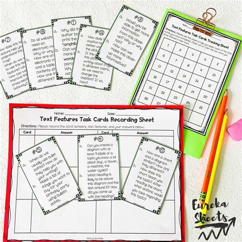 Image result for Text Feature Sort Elementary Activity