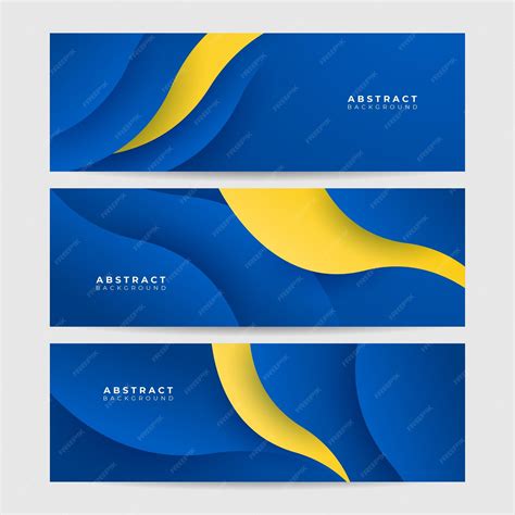 Premium Vector | Blue and yellow orange background with stripes vector ...