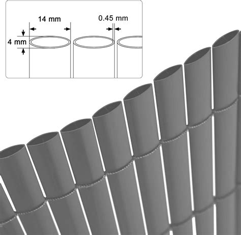 RUN.SE PVC Privacy Fence Screen - 13 ft×3 ft, Balcony India | Ubuy