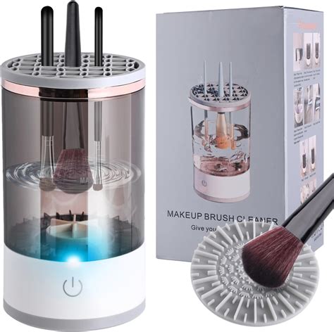 Amazon.com: Electric Makeup Brush Cleaner, Abnaok Makeup Brush Cleaner ...