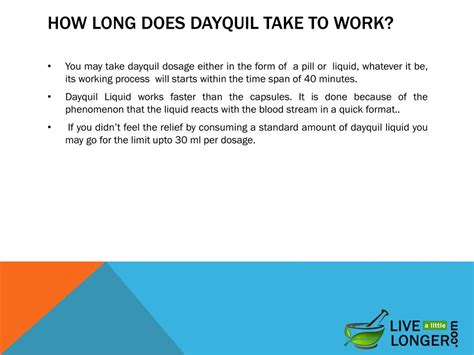 PPT - How Often Can You Take Dayquil And About Its Work Process? PowerPoint Presentation - ID ...