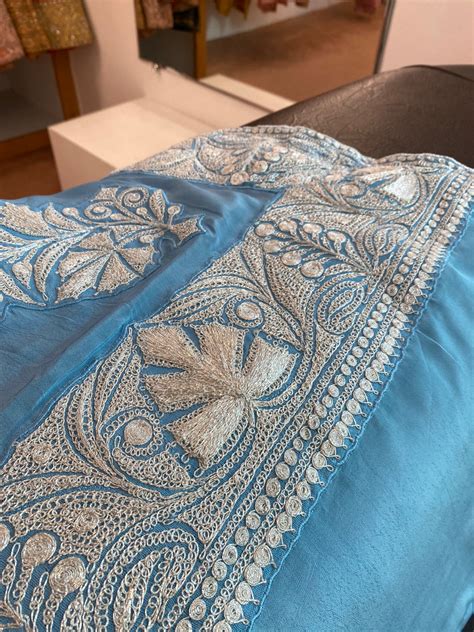 Machine tilla saree – Pastau
