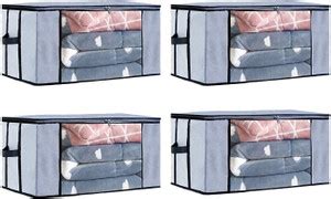 Home Style India Rectangular Non Woven Underbed Storage Organiser ...