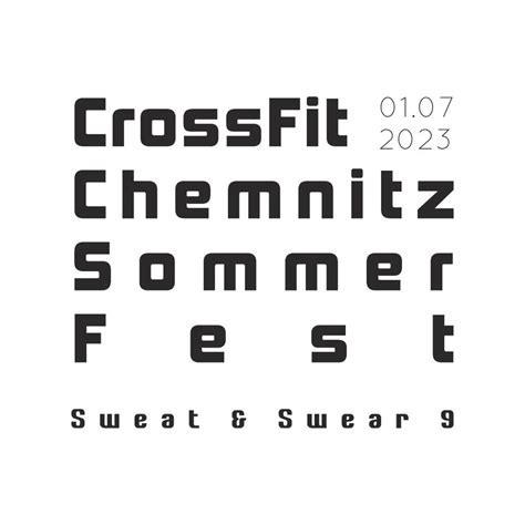 Sommerfest - Sweat & Swear 9, CrossFit Chemnitz, 1 July 2023 | AllEvents.in