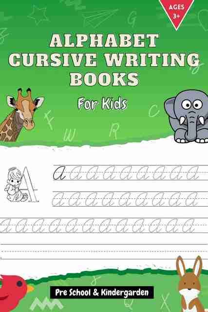 Alphabet Cursive Writing Books For Kids: Buy Alphabet Cursive Writing ...