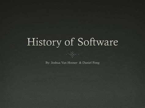 Image result for History of Computer Software