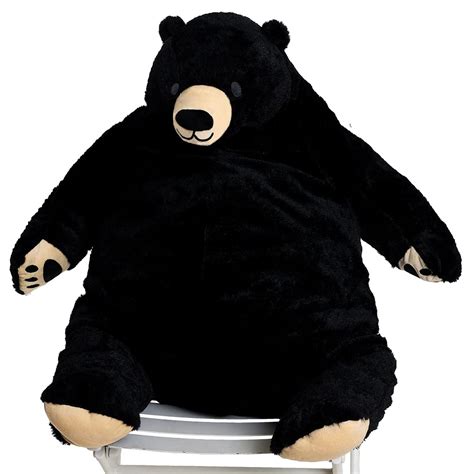 Amazon.com: SNOWOLF Djungelskog Bear Giant Simulation Bear Toy Stuffed ...