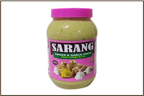 Sarang Ginger Garlic Paste - 500g Sarang Ginger Garlic Paste ...