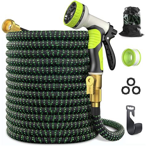Expandable Garden Hose 100 Ft Garhose Retractable Water Hose 10 ...