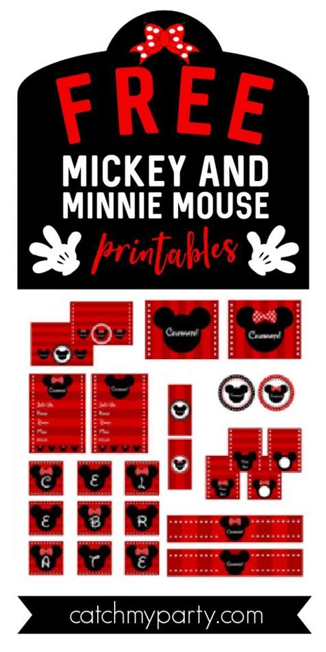 Mickey Mouse Printables Free 的图像结果