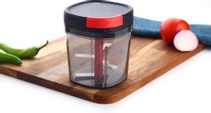 YouBee Manual Multi-Purpose Vegetable Chopper for Kitchen with 5 Sharp ...