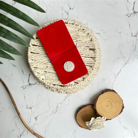 Handwork Chandi coin holders - Set of 2 – The Wedding Element