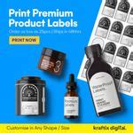 Custom Thin Film Labels | Water Resistant Product Stickers