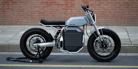 Switch motorcycles unveils retro-futuristic eSCRAMBLER electric motorcycle - Electrek