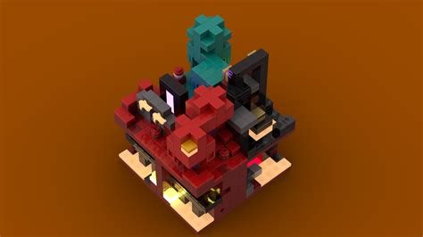 Image result for LEGO Minecraft Micro World Nether