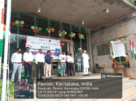 79th Independence Day Celebrated at Bearys Group of Institutions
