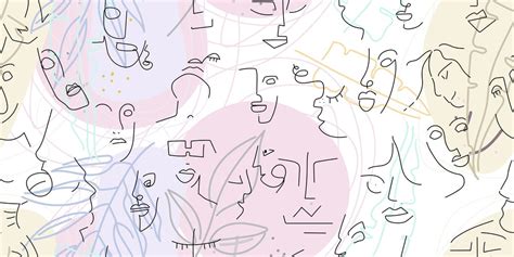 Faces Textured Boho Wallpaper – Myindianthings