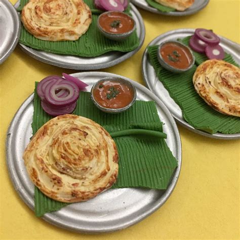 Kerala Malabar Parota South Indian Food Fridge Magnet – small IDEA