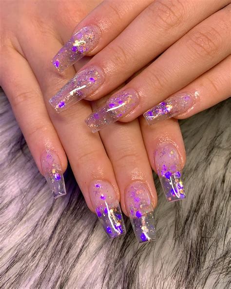 clear gel nail designs