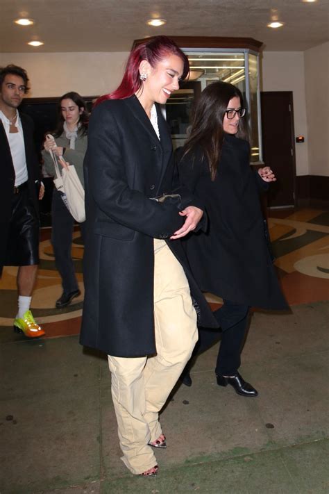 Dua Lipa at Aero Theater in Santa Monica 01/14/2024 • CelebMafia