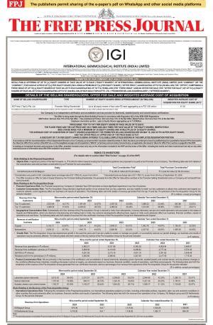 Free Press Journal Free Press Journal - Mumbai Epaper, Fri, 13 Dec 24