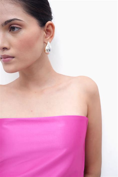 Metallic Pink Tube Top