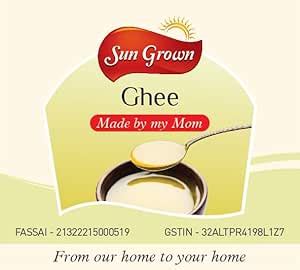 Sun Grown Pure Homemade Ghee | 250 ml Bottle | Made by my mom ...