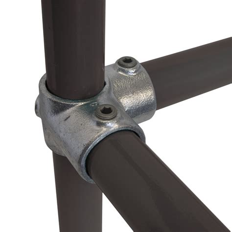 C21 - Corner c/w Through Tube - Galvanized Structural Pipe Fittings ...