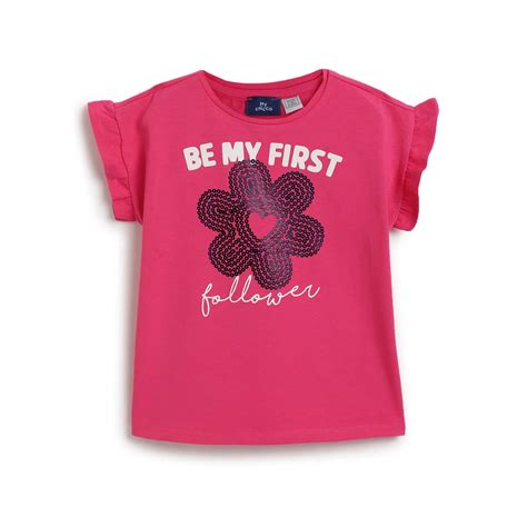 Chicco Girls Pack Of 3 Printed T-shirt Multicolor - Top – Chicco India