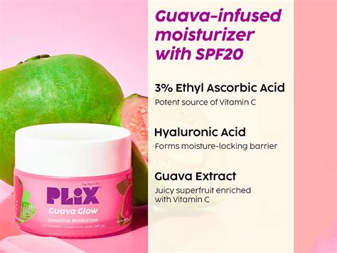 Buy Plix Guava Glow Smoothie Moisturizer Online at Best Price | Clinikally