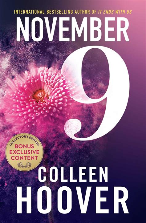 November 9 - Special Edition: Colleen Hoover: 9781398529427: Amazon.com ...