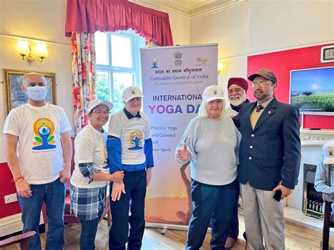 Elders celebrating the spirit of Yoga at West Yorkshire :: Consulate ...